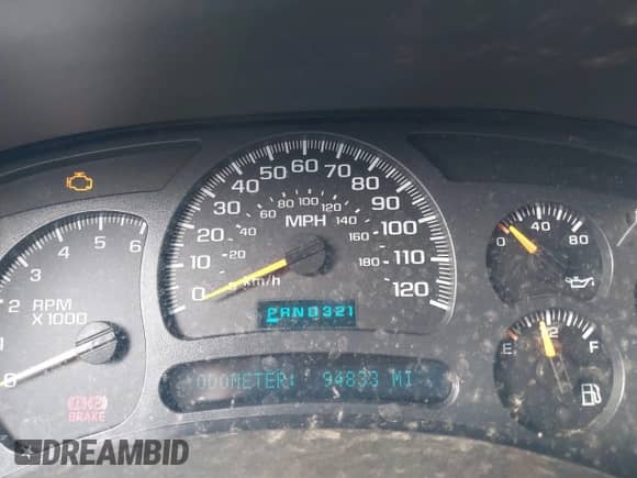2003 Chevrolet Tahoe Z71 с VIN 1GNEK13Z93R139602, выставлен на аукционе IAAI как лот 41649322 с пробегом 94 833 миль миль и . История ставок и продаж доступна на DreamBid. Изображение 7.