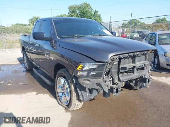 2016 Ram 1500 Big Horn with VIN 1C6RR6GT6GS383013, listed as a IAAI auction lot 42098717 with 106,858 mi miles and . Bid and sale history available at DreamBid. Image 1.