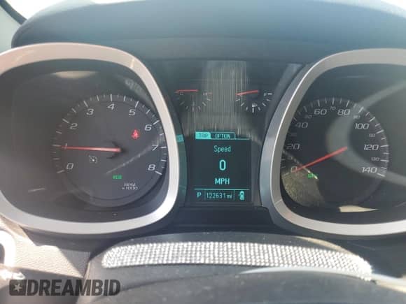 2017 Chevrolet Equinox LS with VIN 2GNALBEK3H6111217, listed as a Copart auction lot 80452855 with 122,631 mi miles and Salvage title. Bid and sale history available at DreamBid. Image 9.