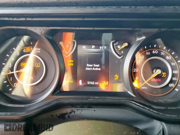 2025 Jeep Wrangler Willys с VIN 1C4RJXDN5SW509603, выставлен на аукционе Copart как лот 80553935 с пробегом 5 742 миль миль и Чистый • Clean title. История ставок и продаж доступна на DreamBid. Изображение 9.