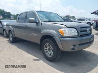 2006 Toyota Tundra Limited with VIN 5TBDT48186S503545, listed as a IAAI auction lot 42662282 with 203,497 mi miles and . Bid and sale history available at DreamBid. Image 1.