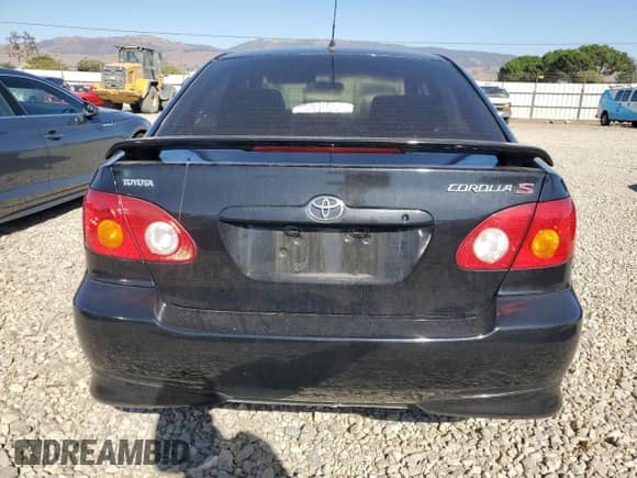 2004 Toyota Corolla S with VIN 1NXBR32E74Z294127, listed as a Copart auction lot 82264815 with 255,594 mi miles and Salvage title. Bid and sale history available at DreamBid. Image 6.