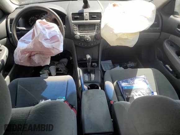 2007 Honda Accord LX with VIN 1HGCM66337A004278, listed as a Copart auction lot 70324235 with 128,692 mi miles and Salvage title. Bid and sale history available at DreamBid. Image 8.