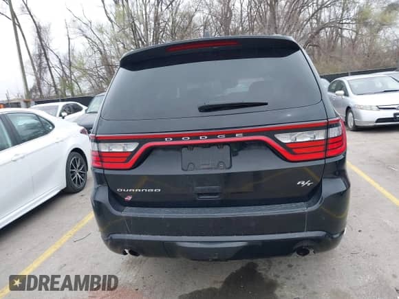 2024 Dodge Durango R/T Plus with VIN 1C4SDJCT5RC143997, listed as a IAAI auction lot 41862198 with 22,757 mi miles and . Bid and sale history available at DreamBid. Image 16.