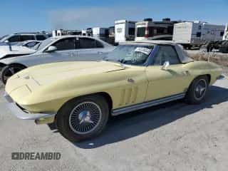 1965 Chevrolet Corvette с VIN 194675S100084, выставлен на аукционе Copart как лот 74223654 с пробегом 67 033 миль миль и Списание • Salvage title. История ставок и продаж доступна на DreamBid. Изображение 1.