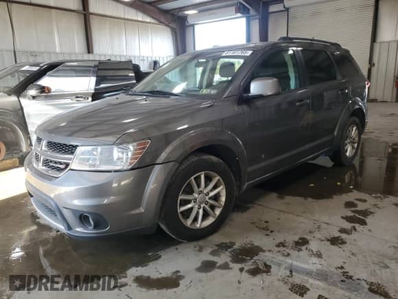 2013 Dodge Journey SXT z VIN 3C4PDDBG2DT665799, wystawiony jako Copart lot #81161765 z przebiegiem 130 438 mil mil oraz Czysty tytuł • Clean title. Historia ofert i sprzedaży dostępna na DreamBid. Obrazek 1.