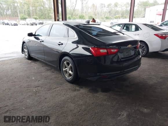 2016 Chevrolet Malibu LS with VIN 1G1ZB5ST8GF292258, listed as a IAAI auction lot 43403807 with 146,875 mi miles and . Bid and sale history available at DreamBid. Image 3.