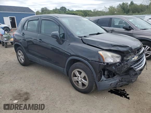 2016 Chevrolet Trax LS z VIN KL7CJNSB9GB611937, wystawiony jako Copart lot #80351115 z przebiegiem 57 828 mil mil oraz Szkoda całkowita • Salvage title. Historia ofert i sprzedaży dostępna na DreamBid. Obrazek 4.