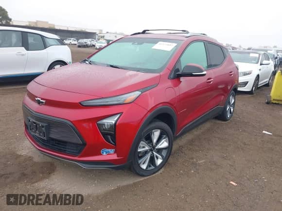 2022 Chevrolet Bolt EUV LT with VIN 1G1FY6S09N4108144, listed as a IAAI auction lot 42373897 with 41,296 mi miles and . Bid and sale history available at DreamBid. Image 2.