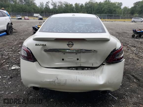 2014 Nissan Maxima SV z VIN 1N4AA5AP9EC438036, wystawiony jako Copart lot #81465675 z przebiegiem 195 881 mil mil oraz Szkoda całkowita • Salvage title. Historia ofert i sprzedaży dostępna na DreamBid. Obrazek 6.