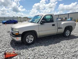 2002 Chevrolet Silverado 1500 LS with VIN 1GCEC14V12Z262584, listed as a Copart auction lot 62066205 with 206,965 mi miles and Salvage title. Bid and sale history available at DreamBid. Image 1.