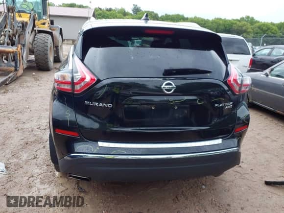 2016 Nissan Murano Platinum with VIN 5N1AZ2MH9GN159372, listed as a IAAI auction lot 42354117 with 173,551 mi miles and . Bid and sale history available at DreamBid. Image 17.