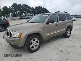2005 Jeep Grand Cherokee Limited with VIN 1J8HR58N45C592975, listed as a Copart auction lot 69367735 with 177,001 mi miles and Salvage title. Bid and sale history available at DreamBid. Image 1.