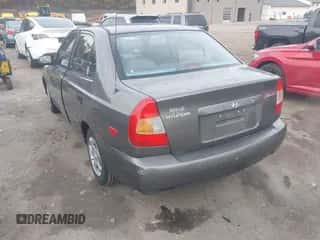 2002 Hyundai Accent GL with VIN KMHCG45C82U317289, listed as a IAAI auction lot 43595417 with 80,216 mi miles and . Bid and sale history available at DreamBid. Image 3.