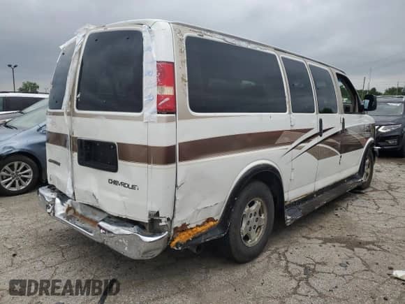 2003 Chevrolet Express Cargo YF7 Upfitter z VIN 1GBFG15T731232886, wystawiony jako Copart lot #63531595 z przebiegiem 172 523 mil mil oraz Szkoda całkowita • Salvage title. Historia ofert i sprzedaży dostępna na DreamBid. Obrazek 3.