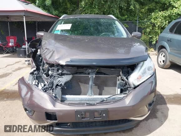 2017 Nissan Murano S with VIN 5N1AZ2MHXHN141562, listed as a IAAI auction lot 43076420 with 86,267 mi miles and . Bid and sale history available at DreamBid. Image 13.