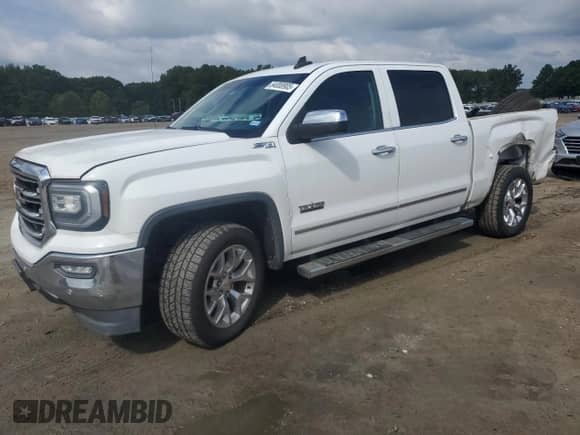 2016 GMC Sierra 1500 SLT with VIN 3GTU2NEC4GG211249, listed as a Copart auction lot 84008905 with 183,573 mi miles and Salvage title. Bid and sale history available at DreamBid. Image 1.