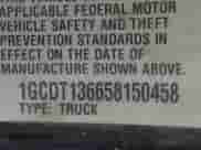 2005 Chevrolet Colorado 1SE LS Z71 с VIN 1GCDT136658150458, выставлен на аукционе IAAI как лот 42686663 с пробегом 144 241 миль миль и . История ставок и продаж доступна на DreamBid. Изображение 9.