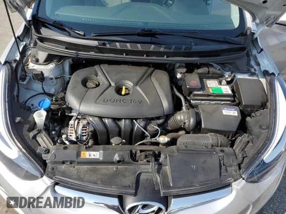 2014 Hyundai Elantra Limited with VIN KMHDH4AEXEU051416, listed as a Copart auction lot 82107055 with 77,749 mi miles and Salvage title. Bid and sale history available at DreamBid. Image 11.