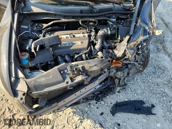 2009 Honda Accord EX-L with VIN 1HGCP26819A183855, listed as a Copart auction lot 81070155 with 152,350 mi miles and Salvage title. Bid and sale history available at DreamBid. Image 11.