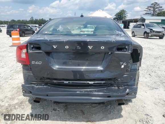 2015 Volvo S60 T6 Drive-E with VIN YV149MFK3F1349819, listed as a Copart auction lot 66590114 with 166,860 mi miles and Salvage title. Bid and sale history available at DreamBid. Image 6.