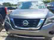 2018 Nissan Pathfinder S with VIN 5N1DR2MN0JC626023, listed as a IAAI auction lot 42740550 with 82,235 mi miles and . Bid and sale history available at DreamBid. Image 12.