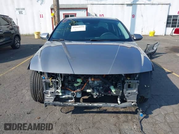 2023 Hyundai Elantra Blue with VIN KMHLM4AJ8PU044925, listed as a IAAI auction lot 43164954 with 141,748 mi miles and . Bid and sale history available at DreamBid. Image 13.