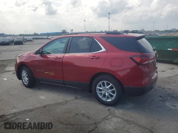 2024 Chevrolet Equinox LT with VIN 3GNAXKEG9RL301892, listed as a Copart auction lot 68036875 with 4,665 mi miles and Non repairable. Bid and sale history available at DreamBid. Image 2.