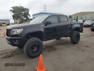 2017 Chevrolet Colorado 4WD Z71 with VIN 1GCPTDE15H1193797, listed as a Copart auction lot 66886035 with 43,009 mi miles and Salvage title. Bid and sale history available at DreamBid. Image 1.