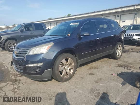 2015 Chevrolet Traverse LTZ с VIN 1GNKVJKD0FJ366616, выставлен на аукционе Copart как лот 66540815 с пробегом 164 909 миль миль и Списание • Salvage title. История ставок и продаж доступна на DreamBid. Изображение 1.