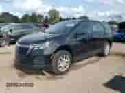 2023 Chevrolet Equinox LS with VIN 3GNAXSEG8PL147043, listed as a Copart auction lot 81307075 with 54,677 mi miles and Salvage title. Bid and sale history available at DreamBid. Image 1.