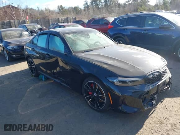 2023 BMW 3 Series M340i xDrive z VIN 3MW49FF08P8D12629, wystawiony jako IAAI lot #41274741 z przebiegiem Nie podano mil oraz . Historia ofert i sprzedaży dostępna na DreamBid. Obrazek 1.