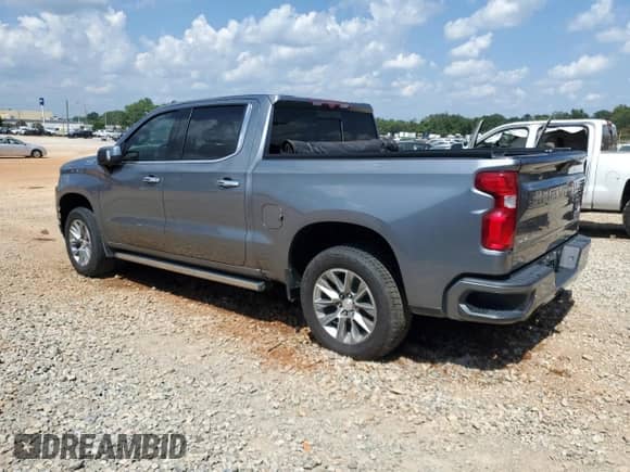 2020 Chevrolet Silverado 1500 High Country with VIN 1GCUYHEL5LZ183780, listed as a Copart auction lot 65758045 with Not provided miles and Salvage title. Bid and sale history available at DreamBid. Image 2.