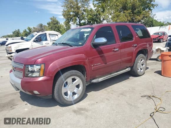 2007 Chevrolet Tahoe LT с VIN 1GNFK13017R351910, выставлен на аукционе Copart как лот 70281515 с пробегом 170 331 миль миль и Списание • Salvage title. История ставок и продаж доступна на DreamBid. Изображение 1.