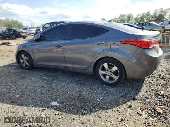 2013 Hyundai Elantra GLS with VIN 5NPDH4AE4DH428514, listed as a Copart auction lot 82034655 with 158,159 mi miles and Salvage title. Bid and sale history available at DreamBid. Image 2.