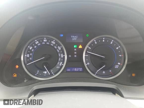 2012 Lexus IS 350 z VIN JTHBE5C29C5030317, wystawiony jako Copart lot #65125615 z przebiegiem 116 370 mil mil oraz Szkoda całkowita • Salvage title. Historia ofert i sprzedaży dostępna na DreamBid. Obrazek 9.