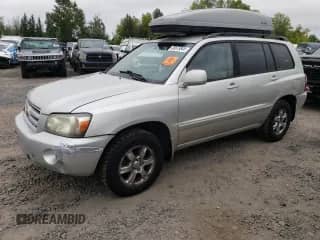 2004 Toyota Highlander with VIN JTEEP21A540044260, listed as a Copart auction lot 70573845 with 354,763 mi miles and Salvage title. Bid and sale history available at DreamBid. Image 1.