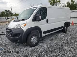 2025 Ram ProMaster Cargo Tradesman z VIN 3C6LRVVG2SE508347, wystawiony jako Copart lot #67952715 z przebiegiem 866 mil mil oraz Szkoda całkowita • Salvage title. Historia ofert i sprzedaży dostępna na DreamBid. Obrazek 1.
