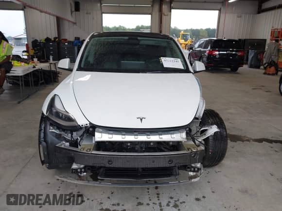 2021 Tesla Model Y Performance with VIN 5YJYGDEF7MF268781, listed as a IAAI auction lot 43312245 with 110,614 mi miles and . Bid and sale history available at DreamBid. Image 13.