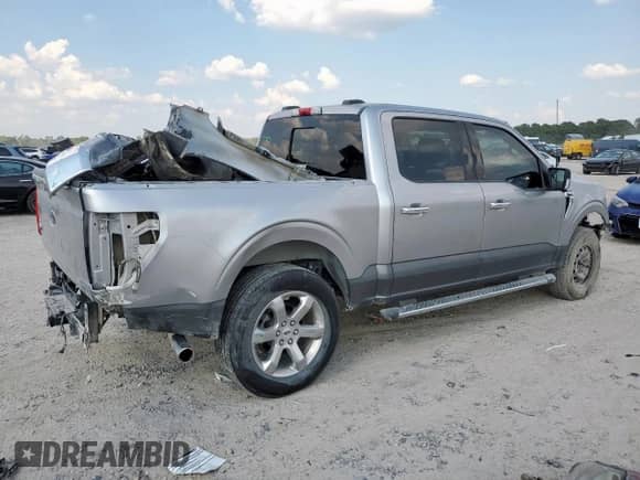 2021 Ford F-150 XL с VIN 1FTEW1C50MFB68757, выставлен на аукционе Copart как лот 80559615 с пробегом 87 862 миль миль и Списание • Salvage title. История ставок и продаж доступна на DreamBid. Изображение 3.
