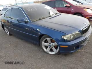 2004 BMW 3 Series 325Ci with VIN WBABD33434PL04737, listed as a IAAI auction lot 41141474 with 168,618 mi miles and . Bid and sale history available at DreamBid. Image 1.