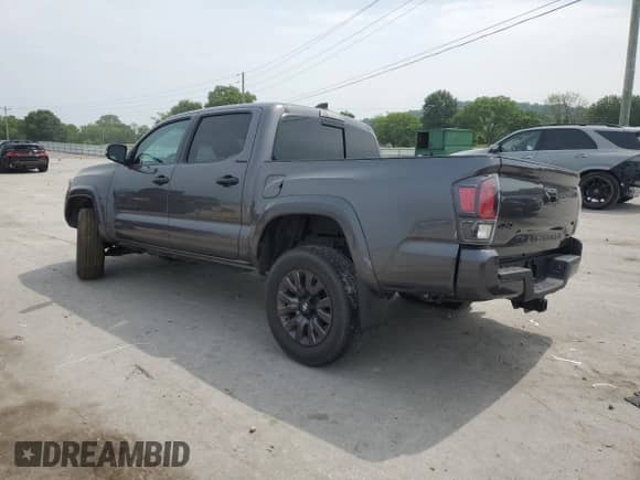 2021 Toyota Tacoma Limited with VIN 3TYGZ5AN8MT017633, listed as a Copart auction lot 60563795 with 38,017 mi miles and Salvage title. Bid and sale history available at DreamBid. Image 2.