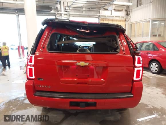 2019 Chevrolet Tahoe LS with VIN 1GNSKAEC4KR331746, listed as a IAAI auction lot 41946405 with 72,617 mi miles and . Bid and sale history available at DreamBid. Image 16.