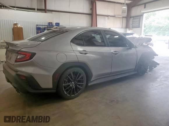 2024 Subaru WRX Premium with VIN JF1VBAH64R8809620, listed as a Copart auction lot 67376525 with 15,100 mi miles and Salvage title. Bid and sale history available at DreamBid. Image 3.