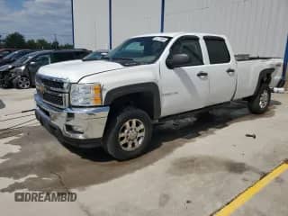 2011 Chevrolet Silverado 2500HD Work Truck with VIN 1GC1KVCGXBF196825, listed as a Copart auction lot 81277935 with 291,426 mi miles and Salvage title. Bid and sale history available at DreamBid. Image 1.
