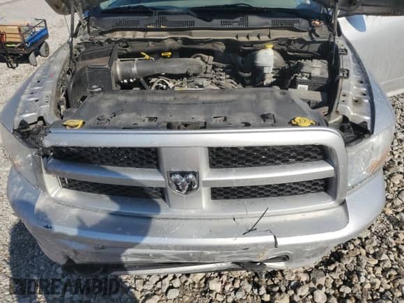 2012 Dodge RAM with VIN 3C6JD7AP0CG227001, listed as a Copart auction lot 44434725 with 87,236 mi miles and Salvage title. Bid and sale history available at DreamBid. Image 11.