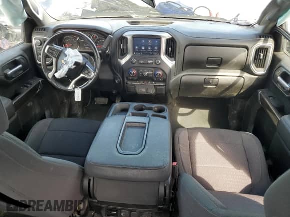 2021 Chevrolet Silverado 1500 LT with VIN 1GCUYDED7MZ239477, listed as a Copart auction lot 81597945 with 123,222 mi miles and Salvage title. Bid and sale history available at DreamBid. Image 8.