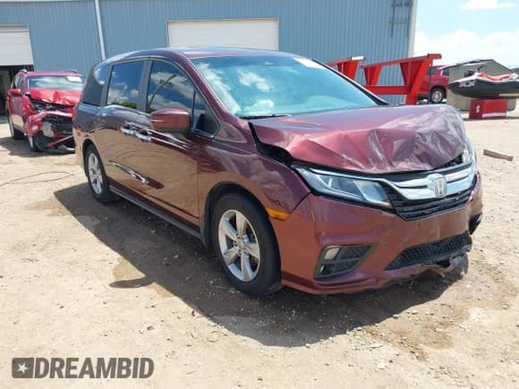 2019 Honda Odyssey EX-L с VIN 5FNRL6H70KB103197, выставлен на аукционе IAAI как лот 42834725 с пробегом 366 183 миль миль и . История ставок и продаж доступна на DreamBid. Изображение 1.