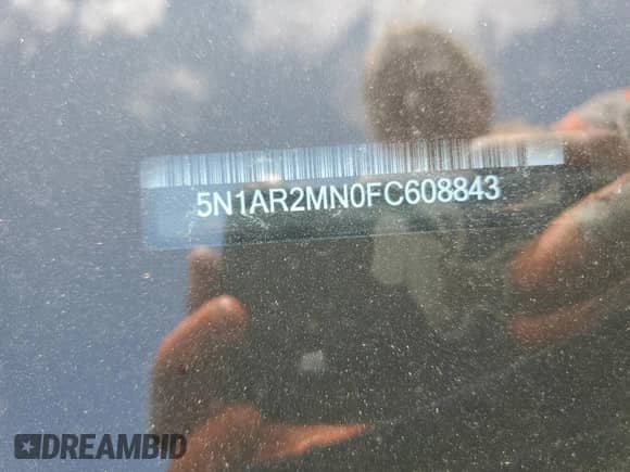 2015 Nissan Pathfinder SL with VIN 5N1AR2MN0FC608843, listed as a Copart auction lot 71897735 with Not provided miles and Clean title. Bid and sale history available at DreamBid. Image 14.