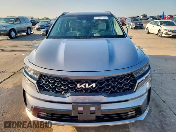 2023 Kia Sorento SX with VIN 5XYRK4LF6PG175110, listed as a Copart auction lot 71671785 with 41,685 mi miles and Salvage title. Bid and sale history available at DreamBid. Image 5.
